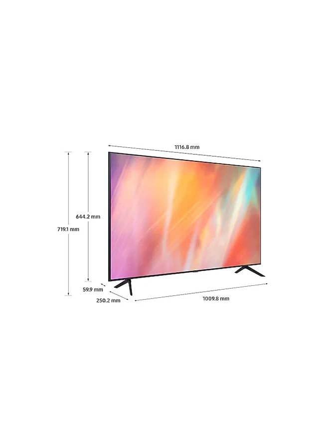 50-Inch Crystal UHD Crystal Processor 4K Flat Smart Tv UA50AU7000UXZN / UA50AU7000UXEG Titan Grey 7
