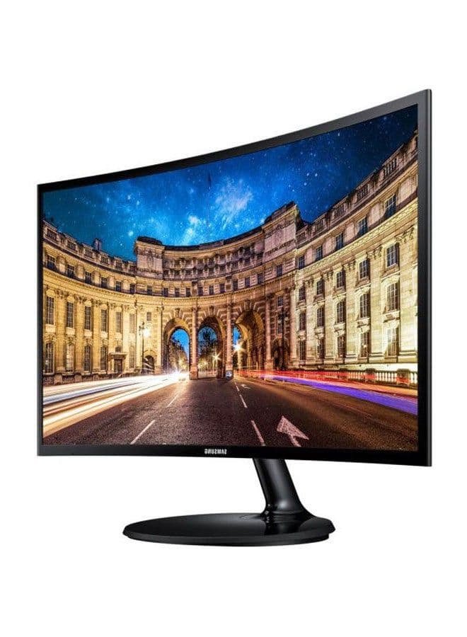 24-Inch Full HD Curved Monitor Black 7