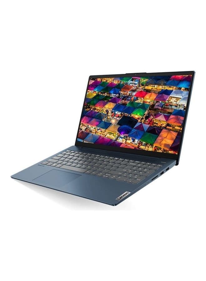 IdeaPad 5 Laptop with 15.6 inch Core i5-1135G7 8 GB ram 512 GB SSD 4 GB Intel Xe Graphics Windows 11 English/Arabic Abyss Blue 1